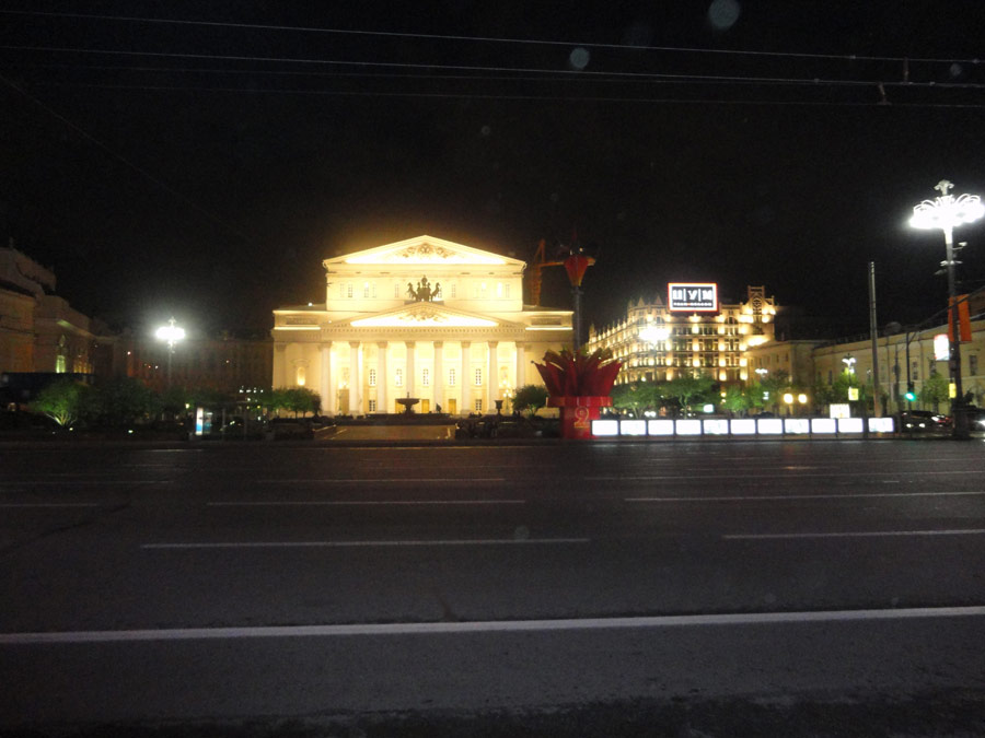 Подсветка Большого театра