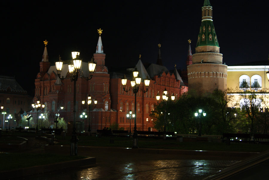 Государственный Исторический Музей ночью